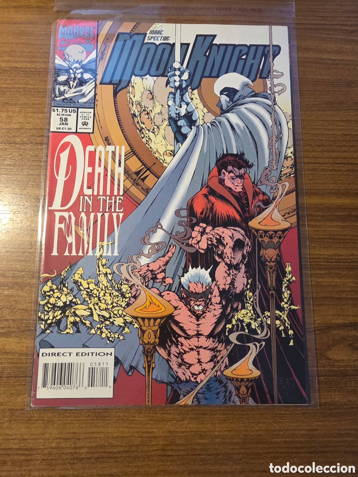 C&oacute;mics: MOON KNIGHT,NUMERO 58,(MARVEL COMICS) - Foto 1