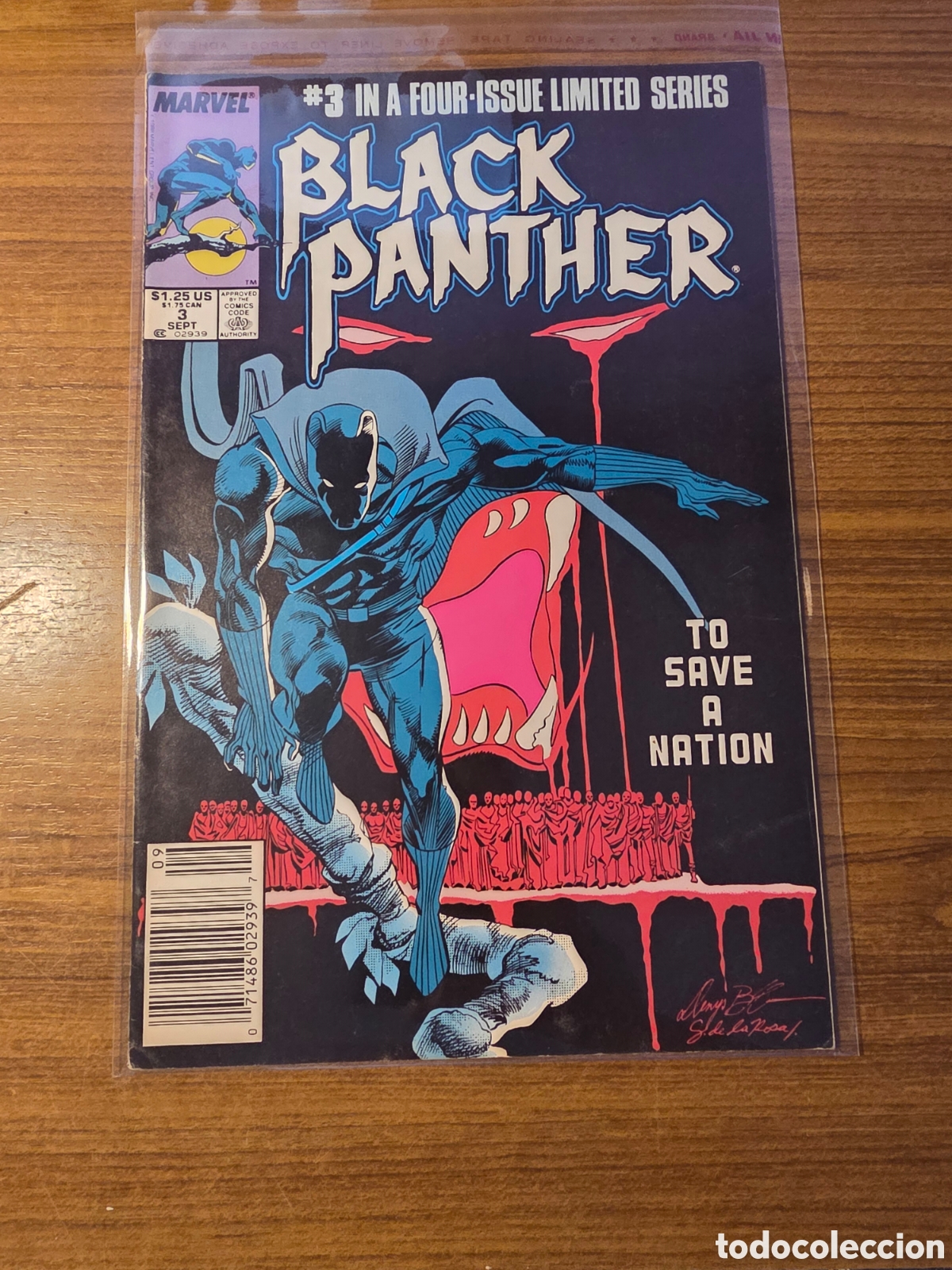 C&oacute;mics: BLACK PANTHER,NUMERO 3,(MARVEL) - Foto 1