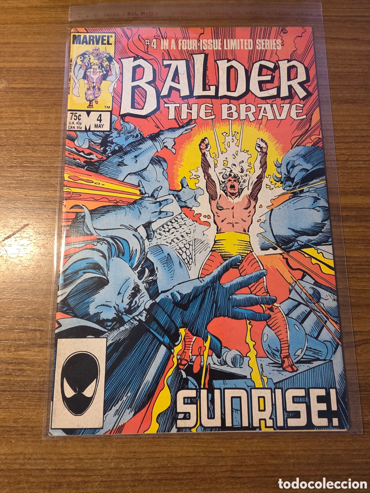 C&oacute;mics: BLADER THE BRAVE,NUMERO 4,(MARVEL) - Foto 1
