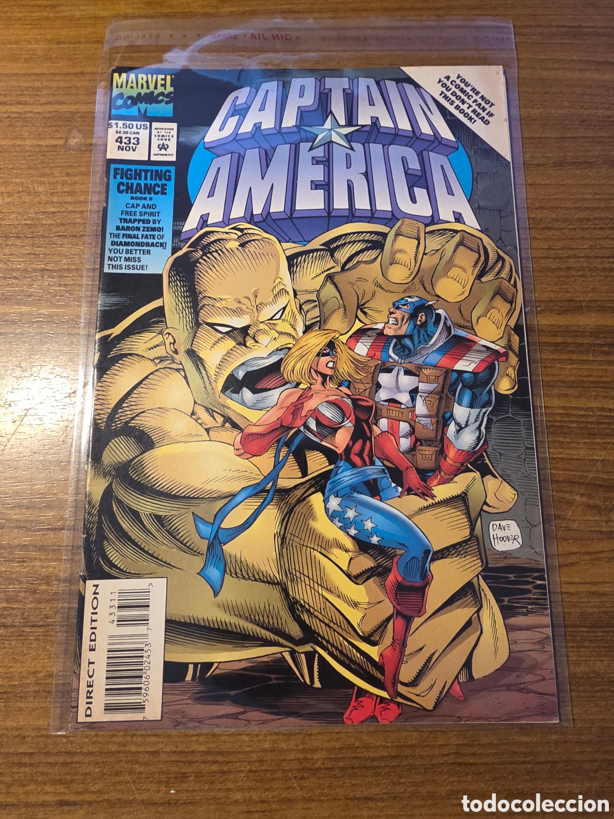 C&oacute;mics: CAPTAIN AMERICA,NUMERO 433,(MARVEL COMICS) - Foto 1