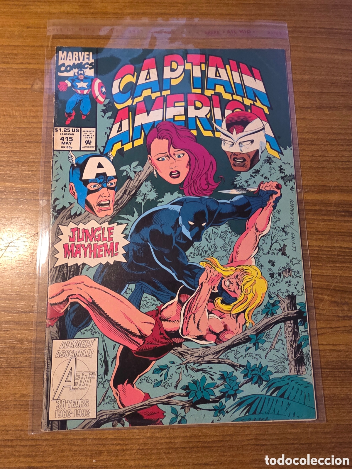 C&oacute;mics: CAPTAIN AMERICA,NUMERO 415,(MARVEL COMICS) - Foto 1