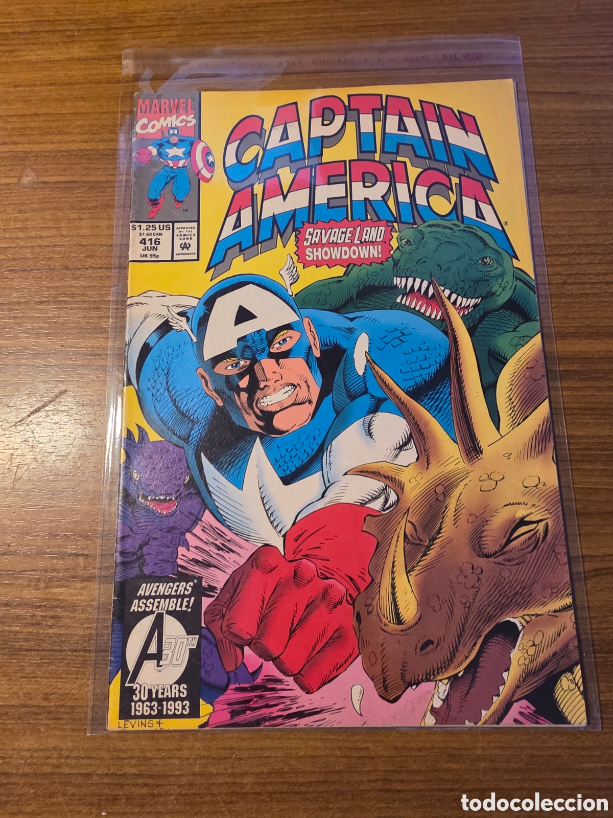 C&oacute;mics: CAPTAIN AMERICA,NUMERO 416,(MARVEL COMICS) - Foto 1