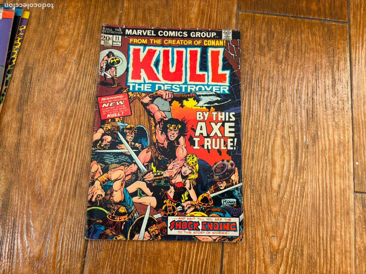 C&oacute;mics: KULL THE DESTROYER N&ordm; 11 . (1973). ORIGINAL MARVEL - Foto 1
