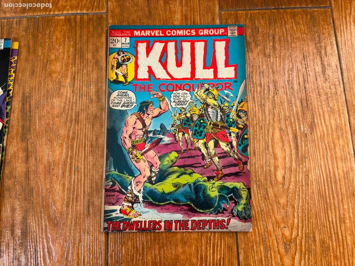 C&oacute;mics: KULL THE DESTROYER N&ordm; 7 (1973). ORIGINAL MARVEL - Foto 1