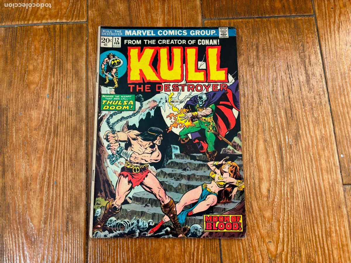 C&oacute;mics: KULL THE DESTROYER N&ordm; 12 (1973). ORIGINAL MARVEL - Foto 1