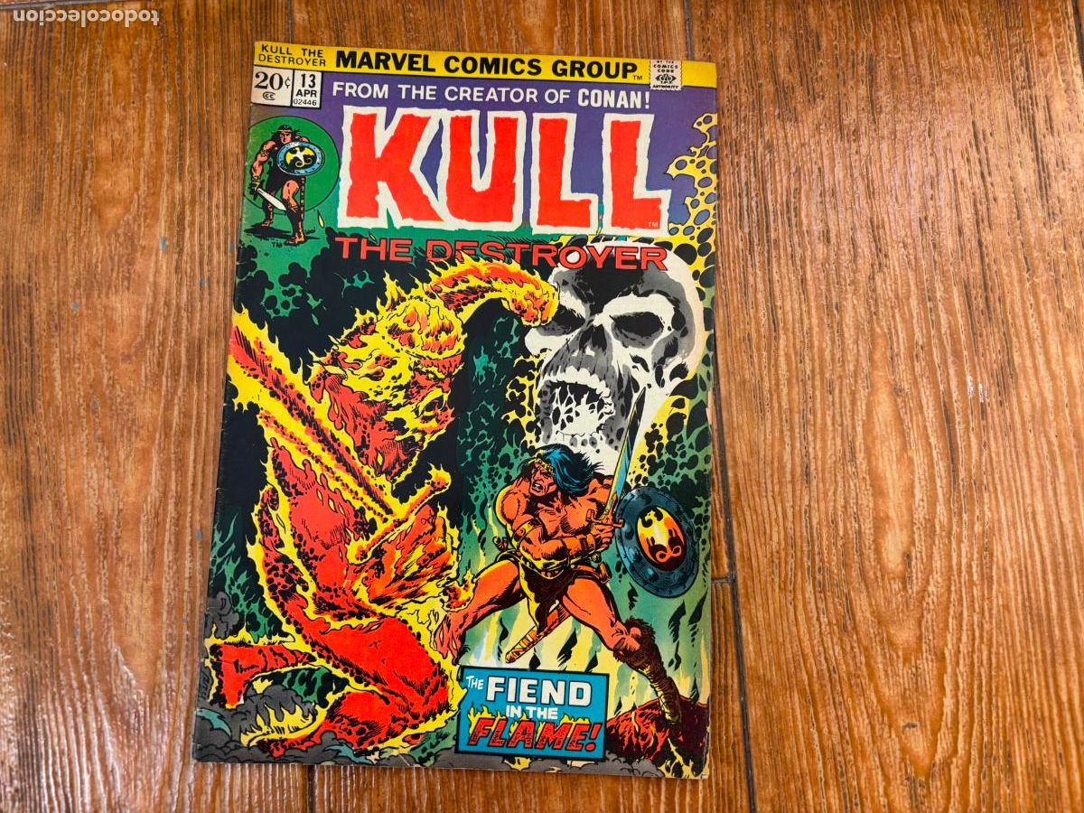 C&oacute;mics: KULL THE DESTROYER N&ordm; 13 (1973). ORIGINAL MARVEL - Foto 1