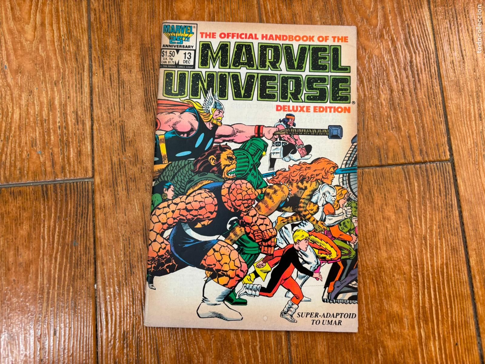 C&oacute;mics: OFFICIAL HANDBOOK OF THE MARVEL UNIVERSE N &ordm; 13 - MARVEL 1986