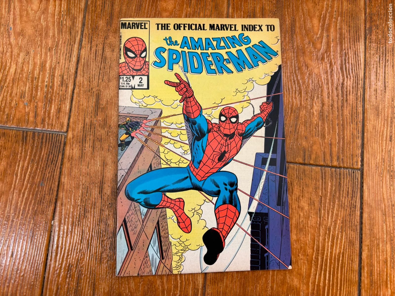 C&oacute;mics: OFFICIAL MARVEL INDEX AMAZING SPIDERMAN N&ordm; 2 MARVEL 1986