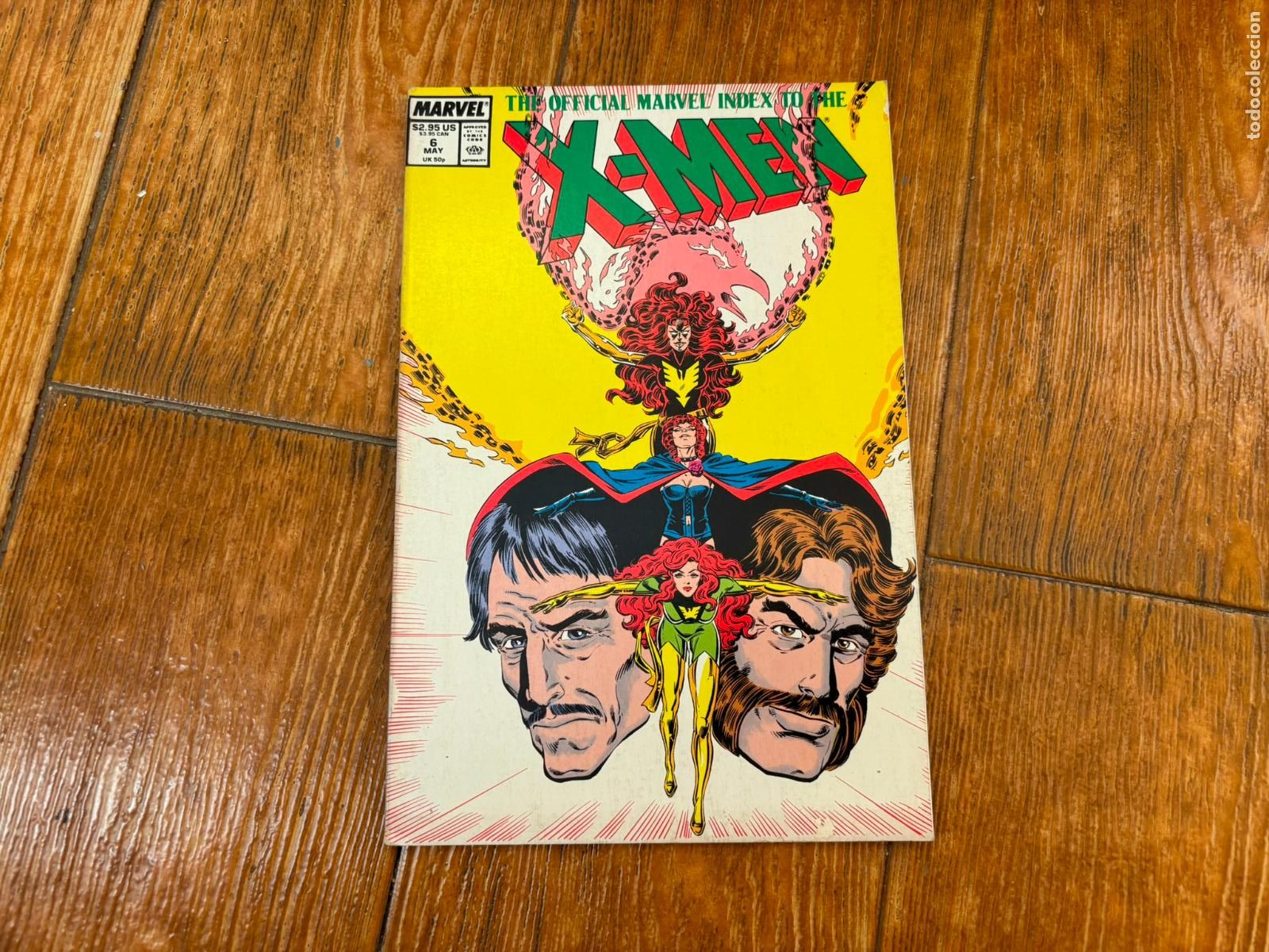 C&oacute;mics: OFFICIAL MARVEL INDEX X MEN N&ordm; 6 MARVEL 1986 - Foto 1