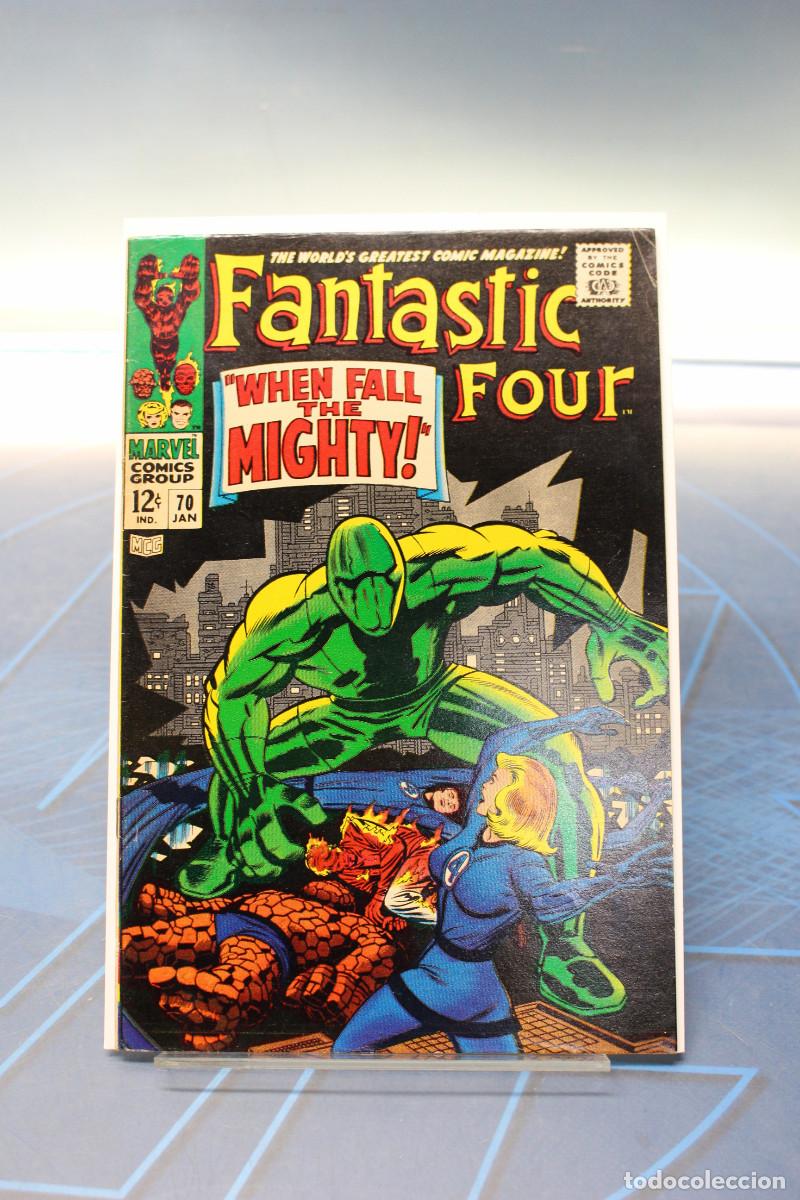 C&oacute;mics: Marvel Comics The Fantastic Four #70 &rdquo;When Fall The Mighty&rdquo;, 1968. - Foto 1