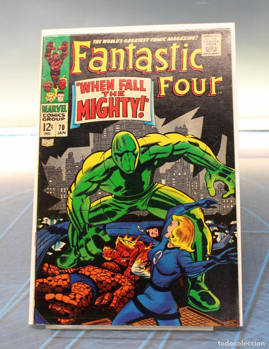 C&oacute;mics: Marvel Comics The Fantastic Four #70 &rdquo;When Fall The Mighty&rdquo;, 1968. - Foto 2