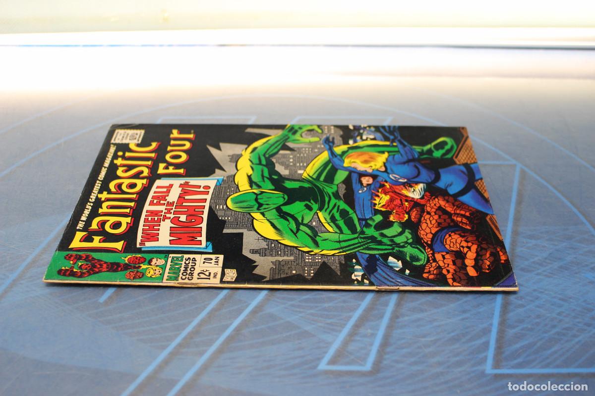 C&oacute;mics: Marvel Comics The Fantastic Four #70 &rdquo;When Fall The Mighty&rdquo;, 1968. - Foto 4