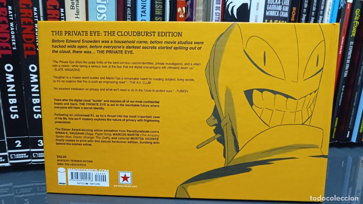 C&oacute;mics: The Private Eye Cloudburst Edition HC Vaughan Martin Image Comics - Foto 3