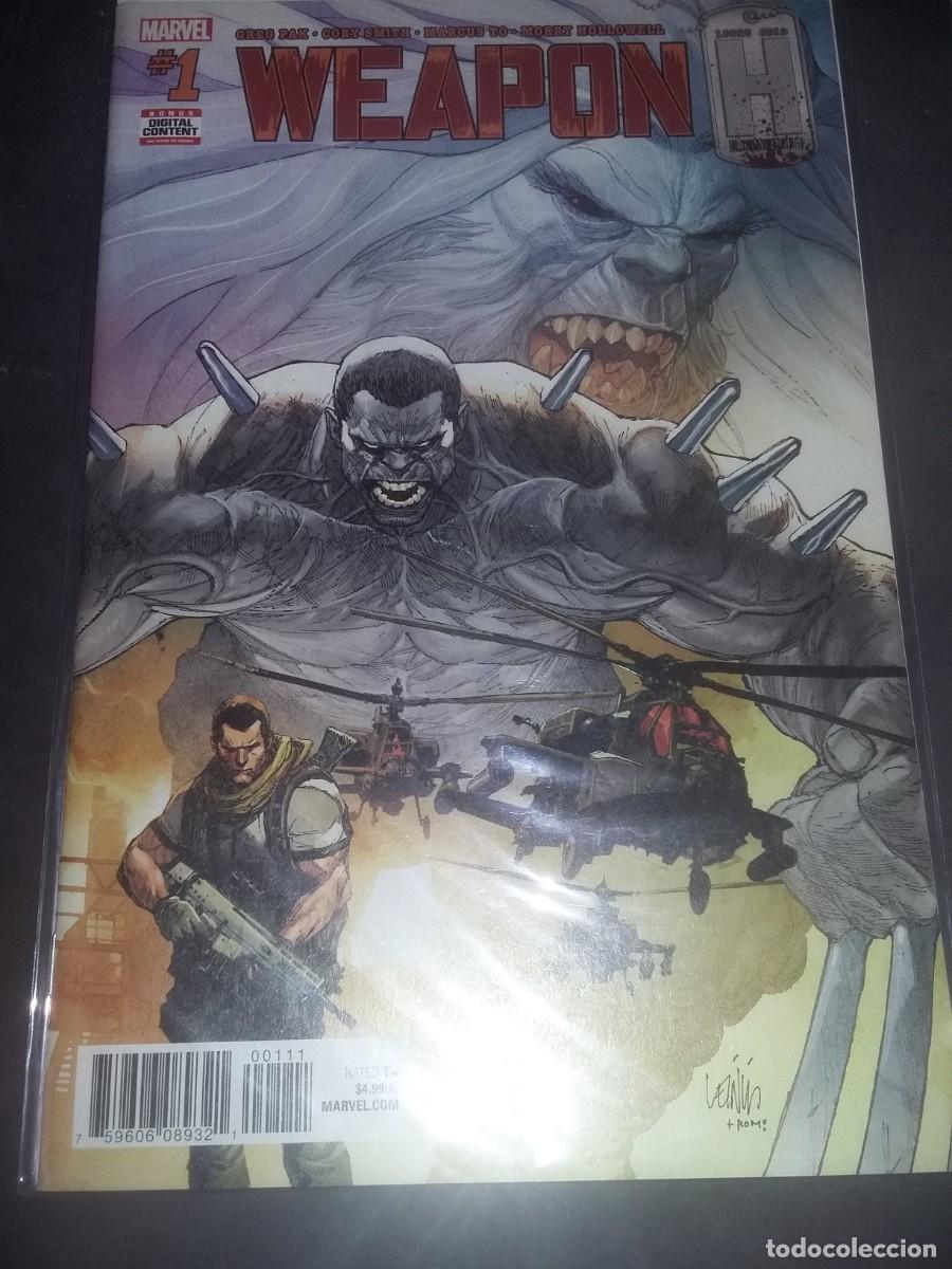 C&oacute;mics: Weapon H #1 VF Cover by Leinil Francis Yu