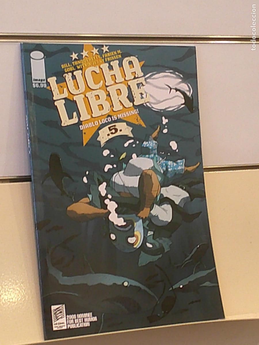 C&oacute;mics: LUCHA LIBRE N&ordm; 5 DIABLO LOCO IS MISSING! 2008 - IMAGE EN INGLES - Foto 1