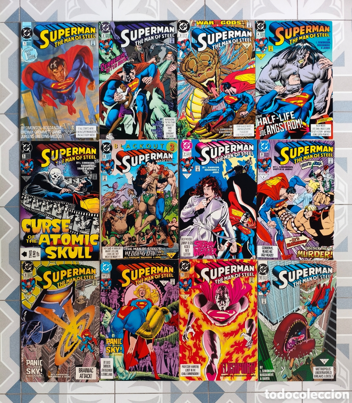 C&oacute;mics: Pack Superman: The Man of Steel 1-25 - 1991-1993 - Colecci&oacute;n Completa