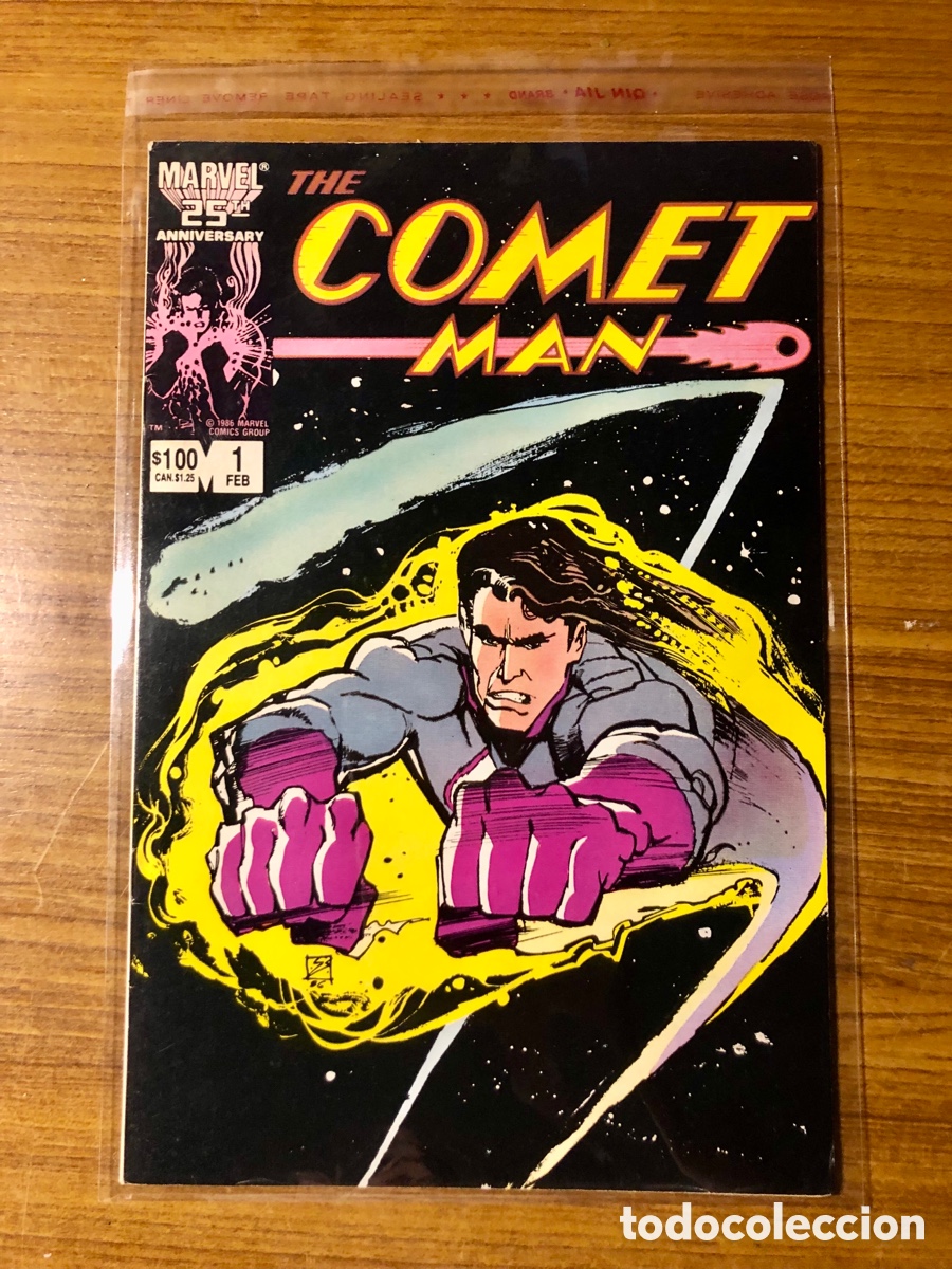 C&oacute;mics: THE COMET MAN,NUMERO 1,MARVEL 25 ANNIVERSARY,(MARVEL)