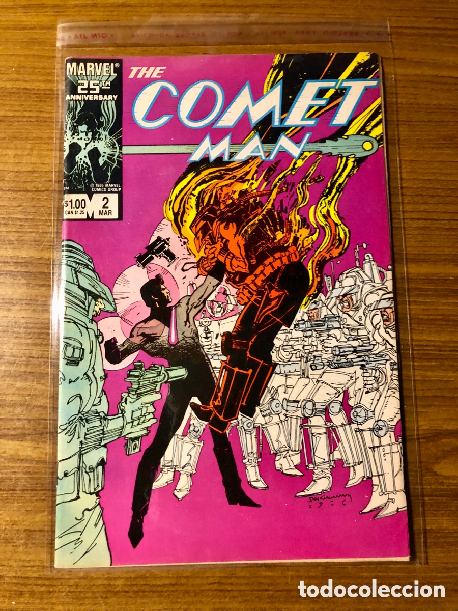 C&oacute;mics: THE COMET MAN,NUMERO 2,MARVEL 25 ANNIVERSARY,(MARVEL)