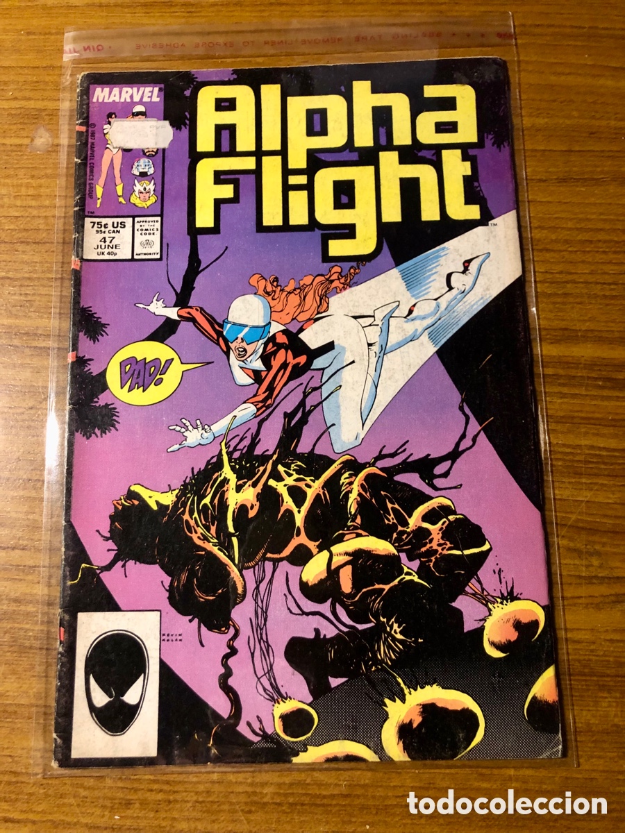 C&oacute;mics: ALPHA FLIGHT,NUMERO 47,MARVEL 25 ANNIVERSARY,(MARVEL)