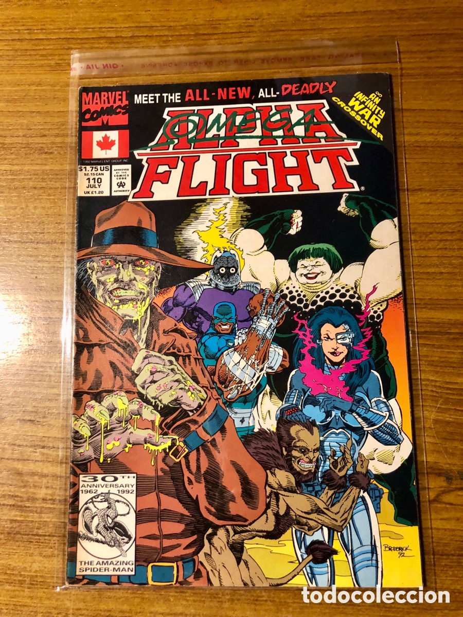 C&oacute;mics: ALPHA FLIGHT,OMEGA,N&Uacute;MERO 110,(MARVEL COMICS)