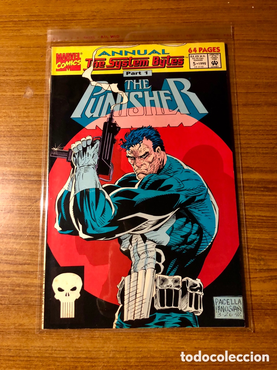 C&oacute;mics: THE PUNISHER,PARTE 1,NUMERO 5&bull;1992,(MARVEL COMICS)