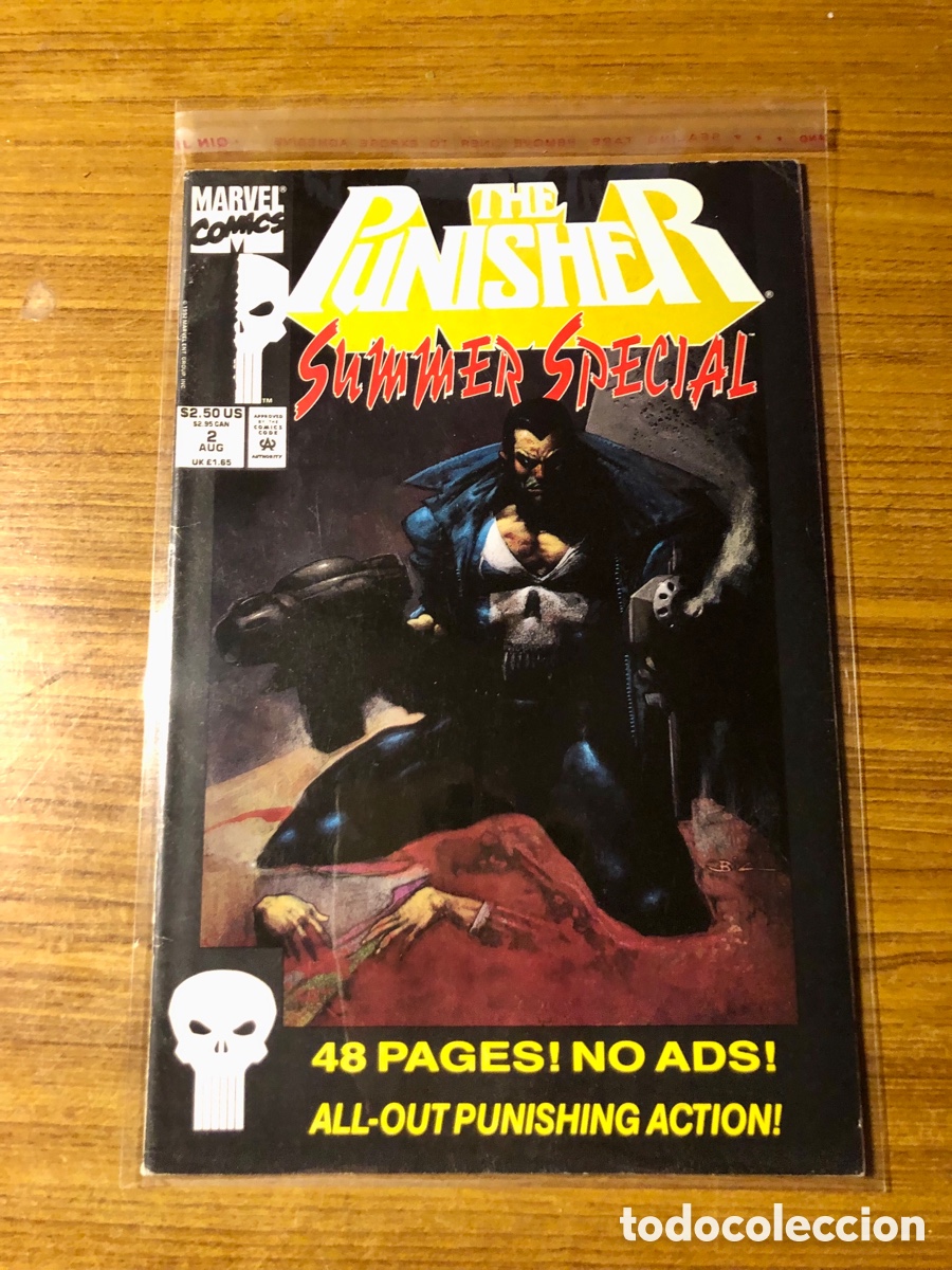 C&oacute;mics: THE PUNISHER,SUMMER SPECIAL,NUMERO 2,(MARVEL COMICS)