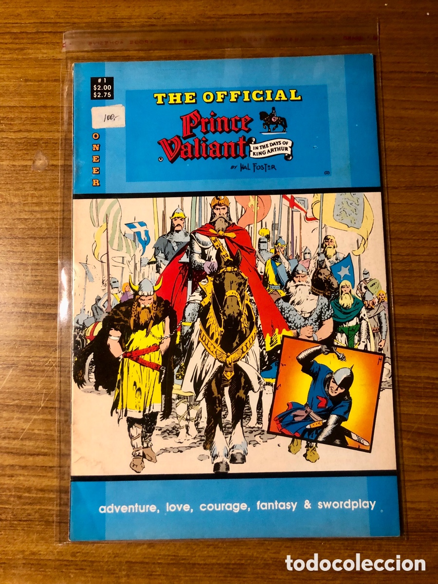 C&oacute;mics: THE OFFICIAL,PRINCE VALIENTE,(PIONEER COMICS)