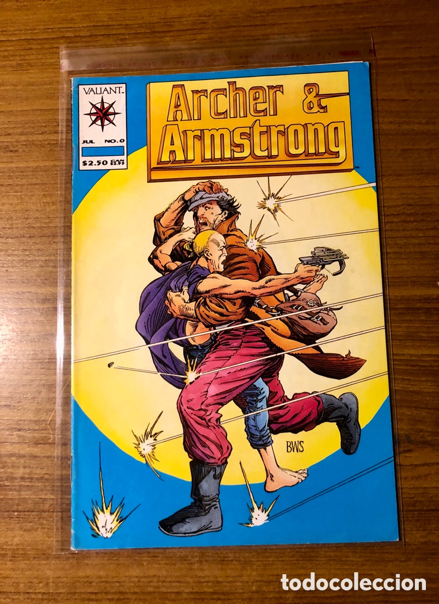C&oacute;mics: ARCHER & ARMSTRONG,NUMERO 0,(VALIANT)