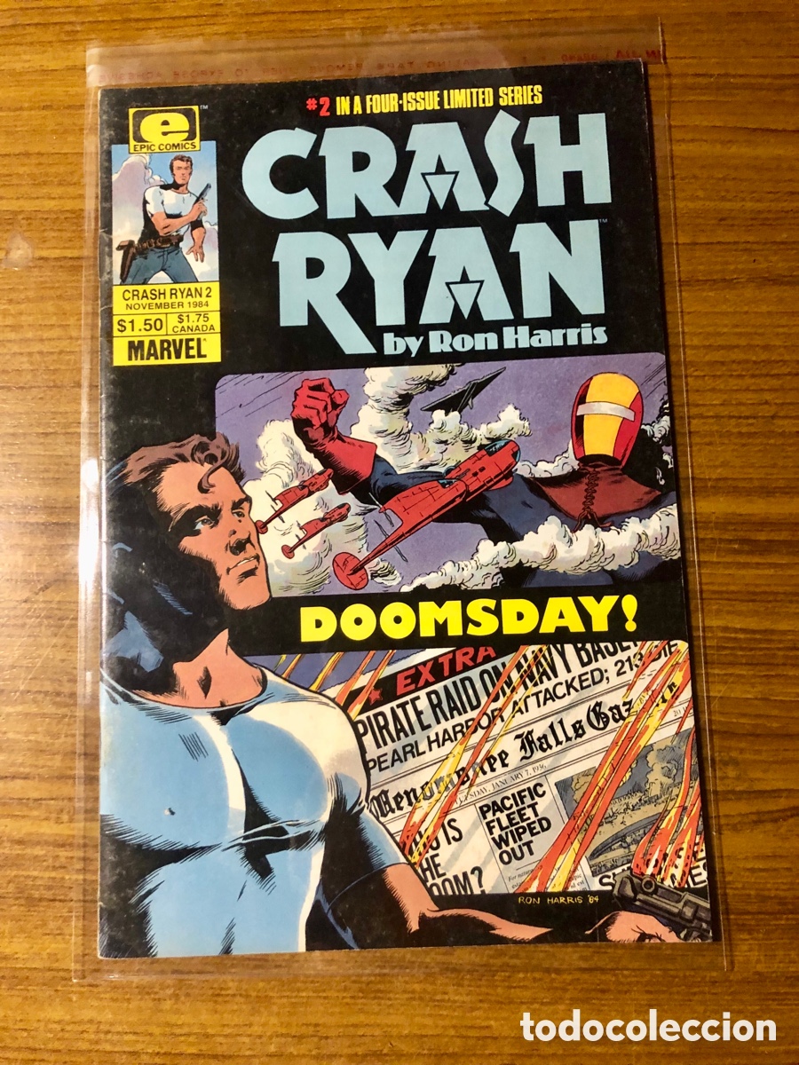 C&oacute;mics: CRASH RYAN BY RON HARRIS 2,(EPIC COMICS) - Foto 1