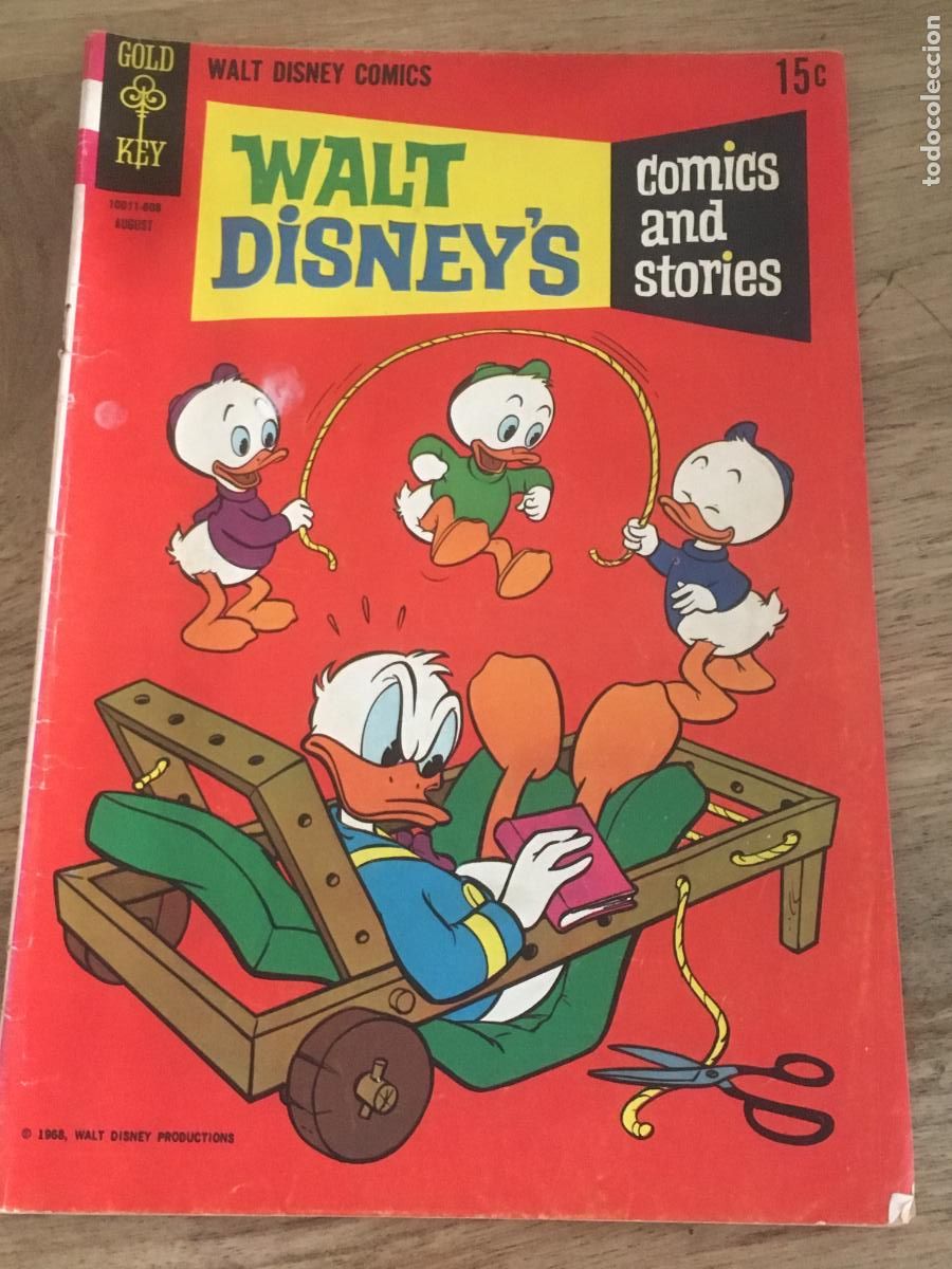 Fumetti: donald duck pato donald walt disney's comics ans stories comic USA 1968