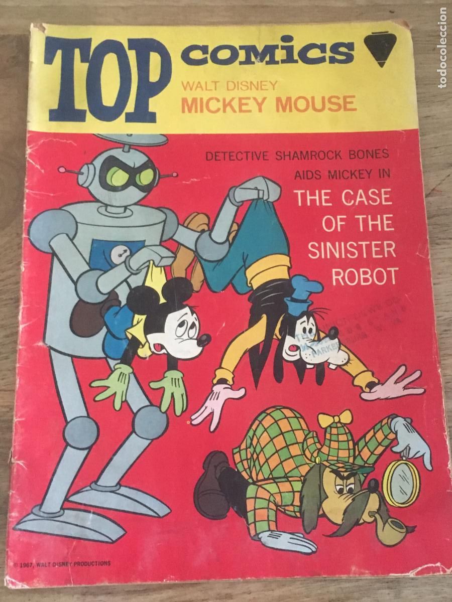 Fumetti: mickey mouse top comics walt disney's comics ans stories comic USA 1967