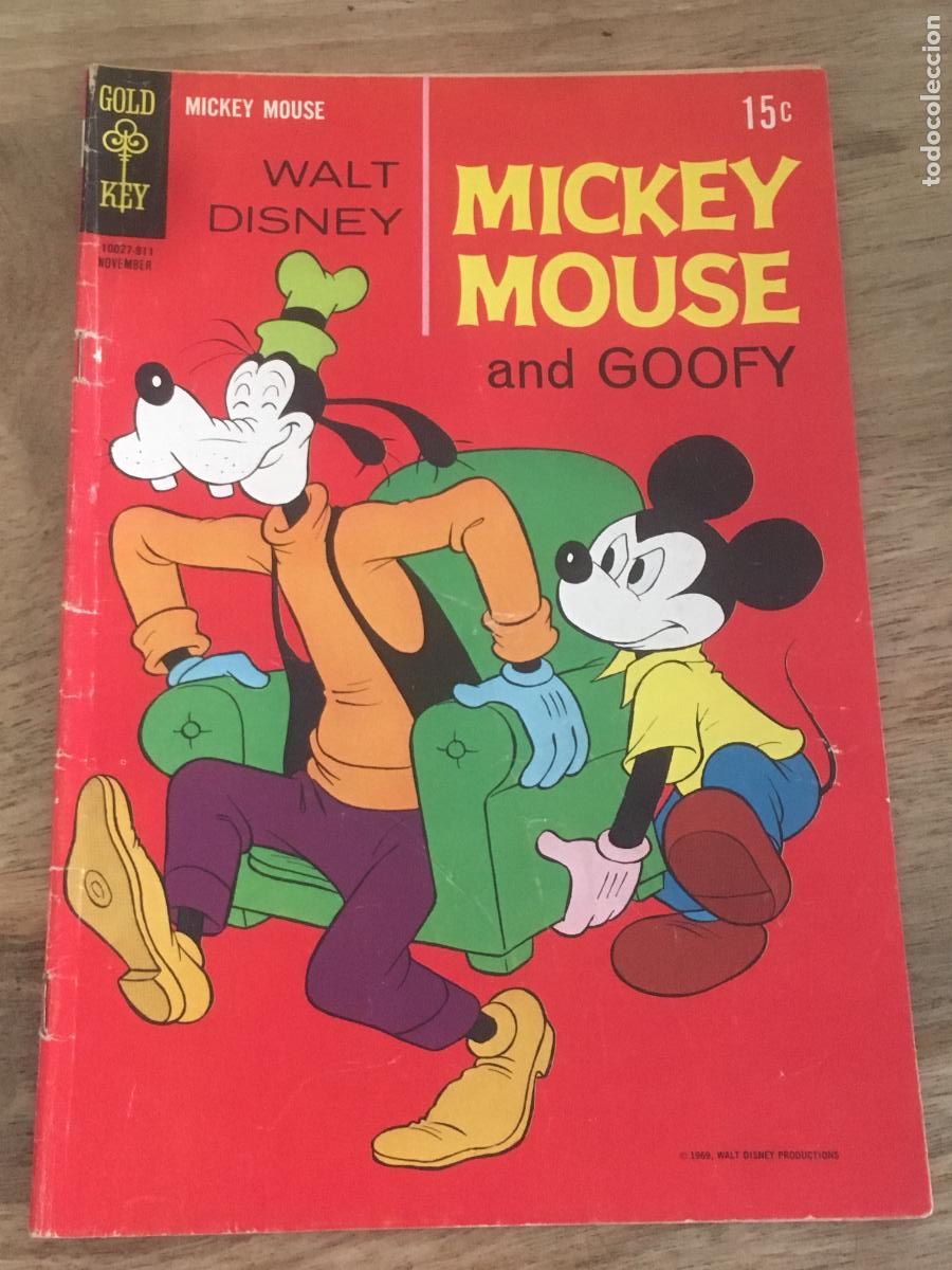 Fumetti: mickey mouse and goofy walt disney's comics ans stories comic USA 1969