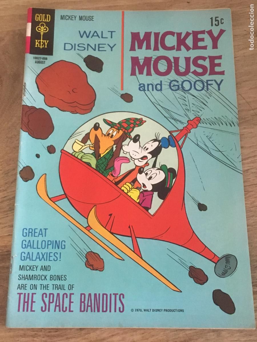 Fumetti: mickey mouse and goofy walt disney's comics ans stories comic USA 1970