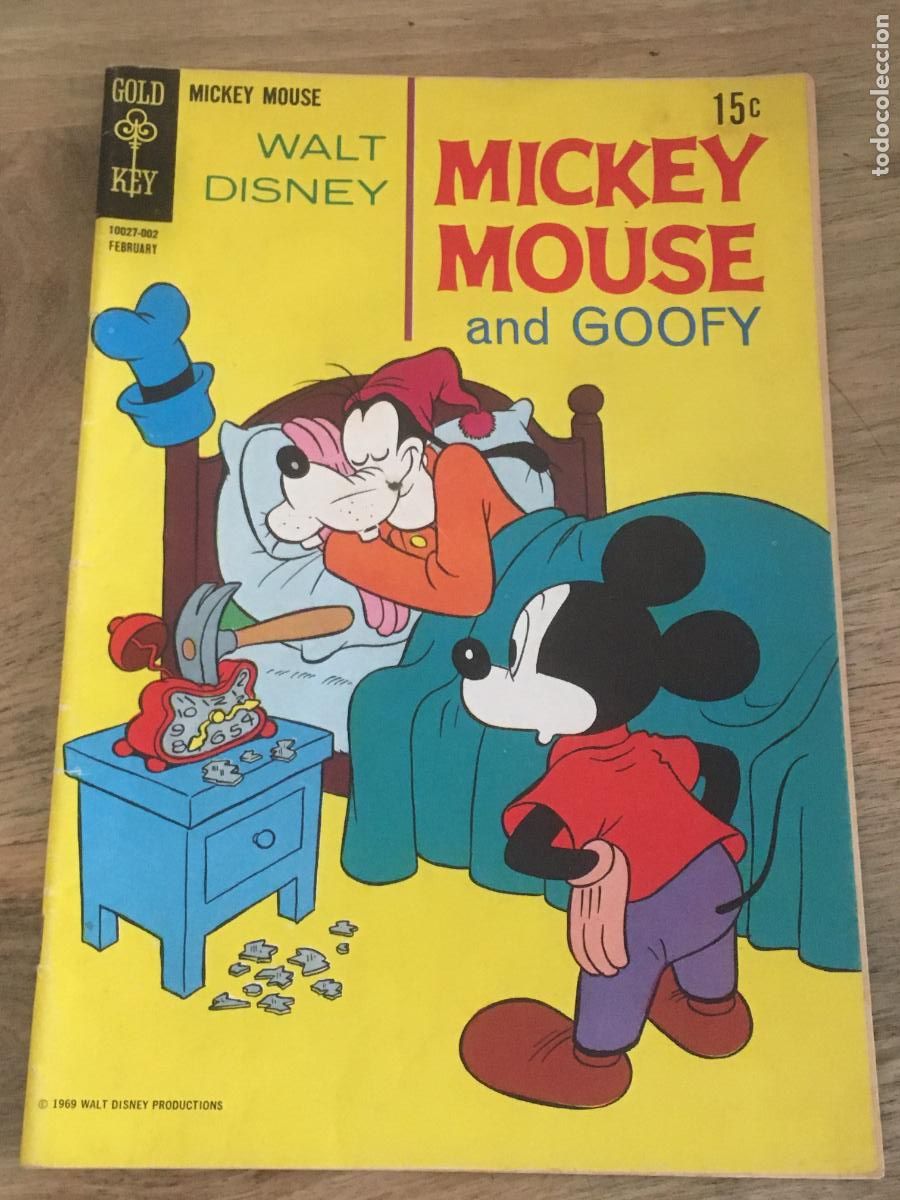 Fumetti: mickey mouse and goofy walt disney's comics ans stories comic USA 1969