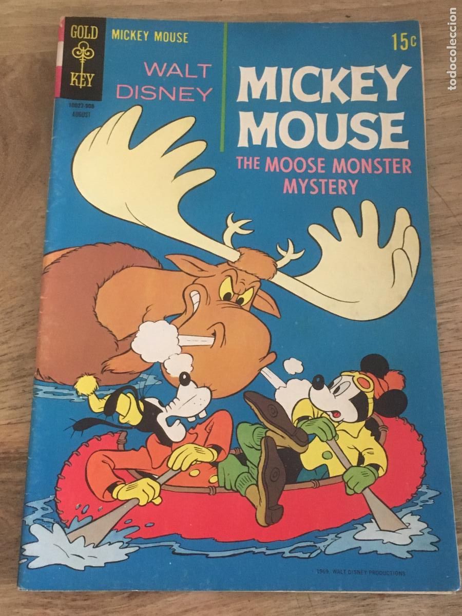 Fumetti: mickey mouse walt disney's comics ans stories comic USA 1969