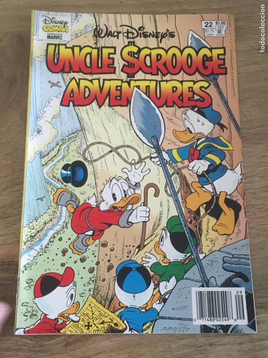 Fumetti: uncle scrooge adventures walt disney's comics ans stories comic USA 1993