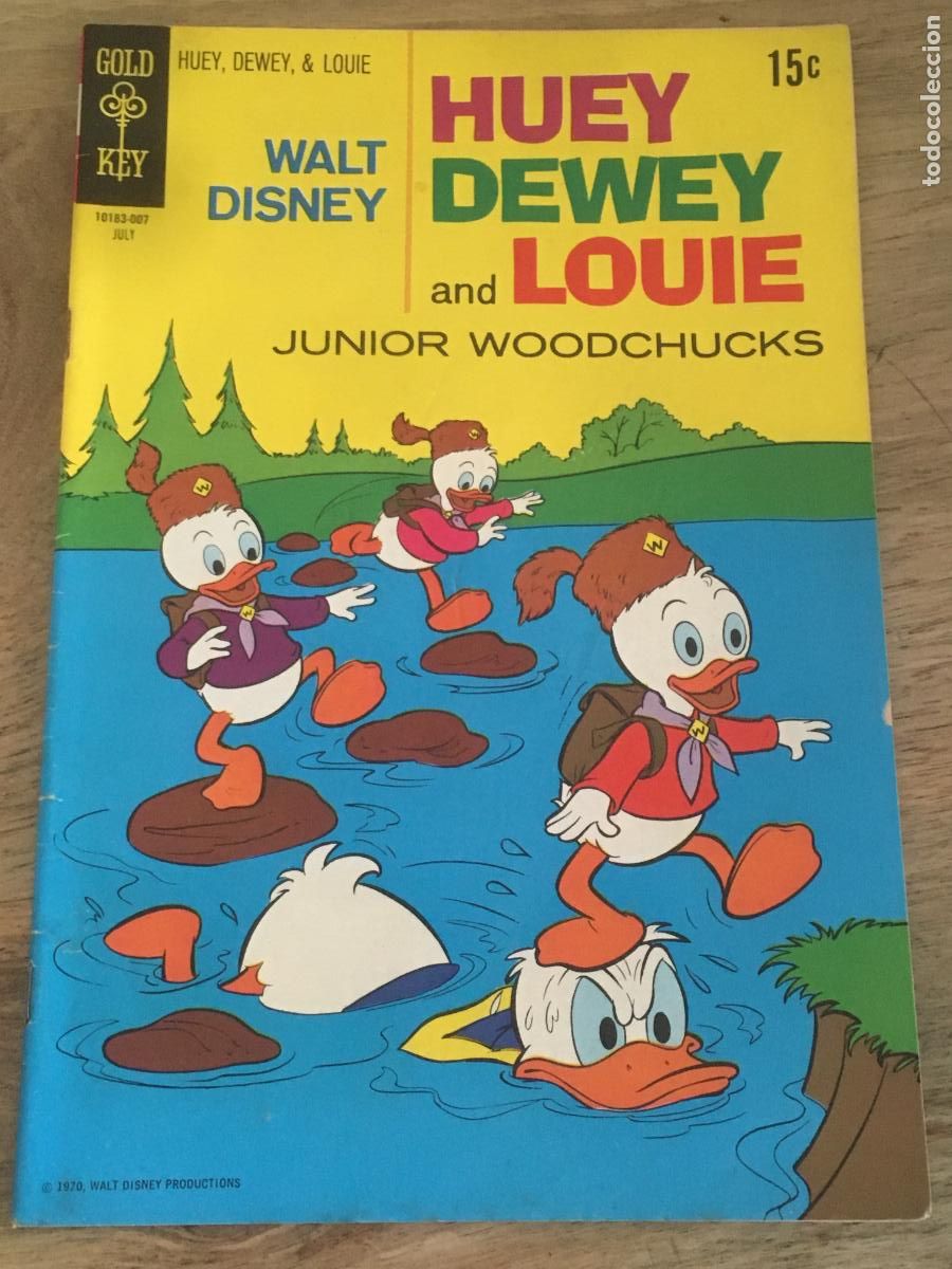 Fumetti: huey dewy and louie walt disney's comics ans stories comic USA 1970