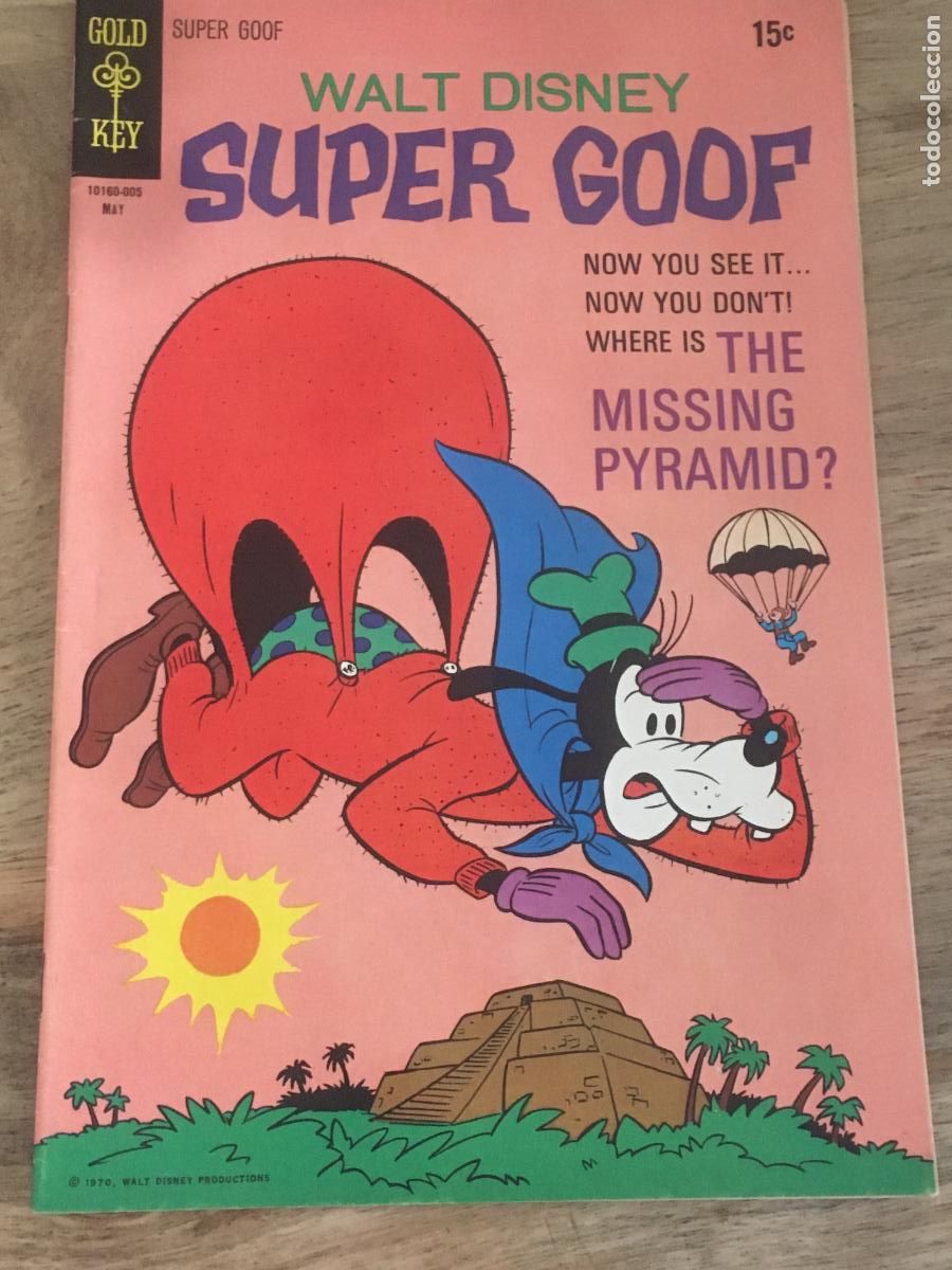 Fumetti: super goof goofy walt disney's comics ans stories comic USA 1970