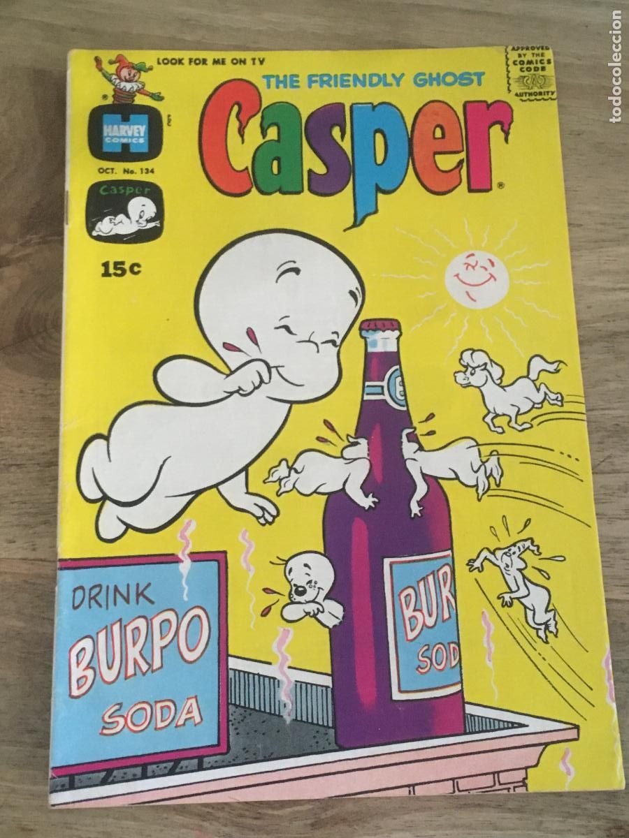 C&oacute;mics: casper the friendly ghost comic USA 1969