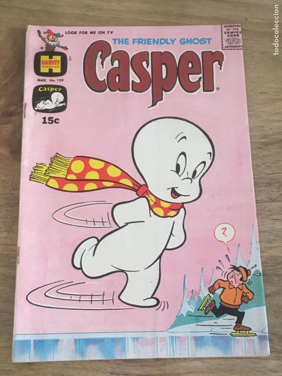 C&oacute;mics: casper the friendly ghost comic USA 1969