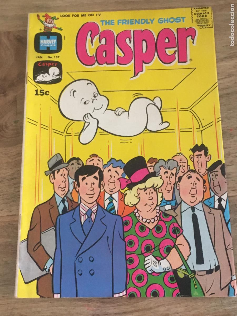 C&oacute;mics: casper the friendly ghost comic USA 1970