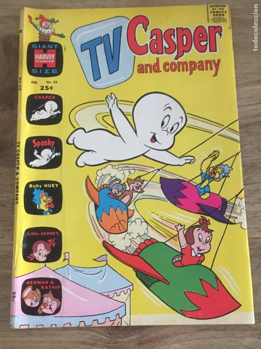 C&oacute;mics: casper and company the friendly ghost comic USA 1970