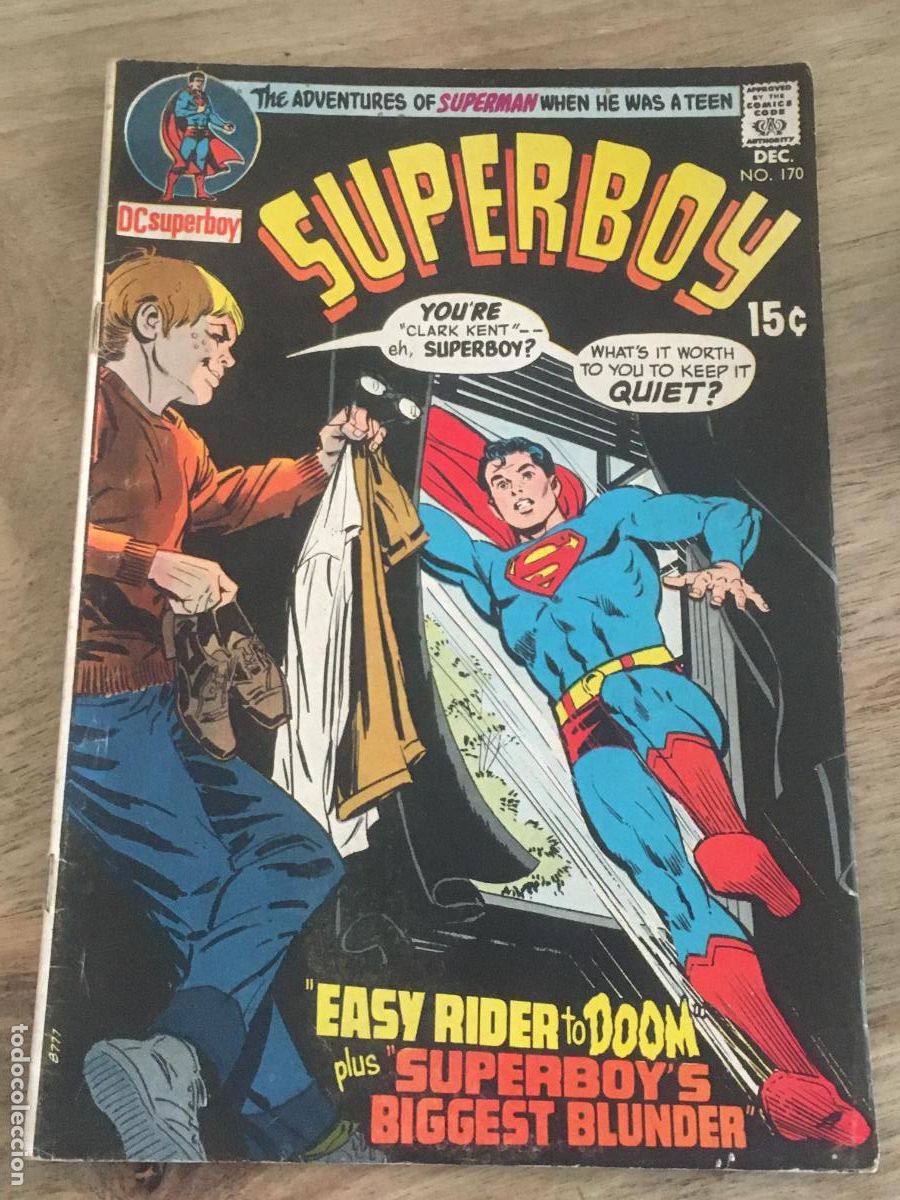 C&oacute;mics: superboy comic USA 1970