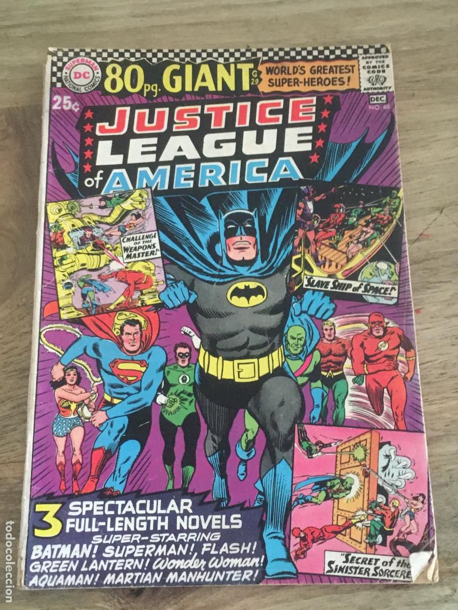 C&oacute;mics: justice league of america batman superman comic USA 1966