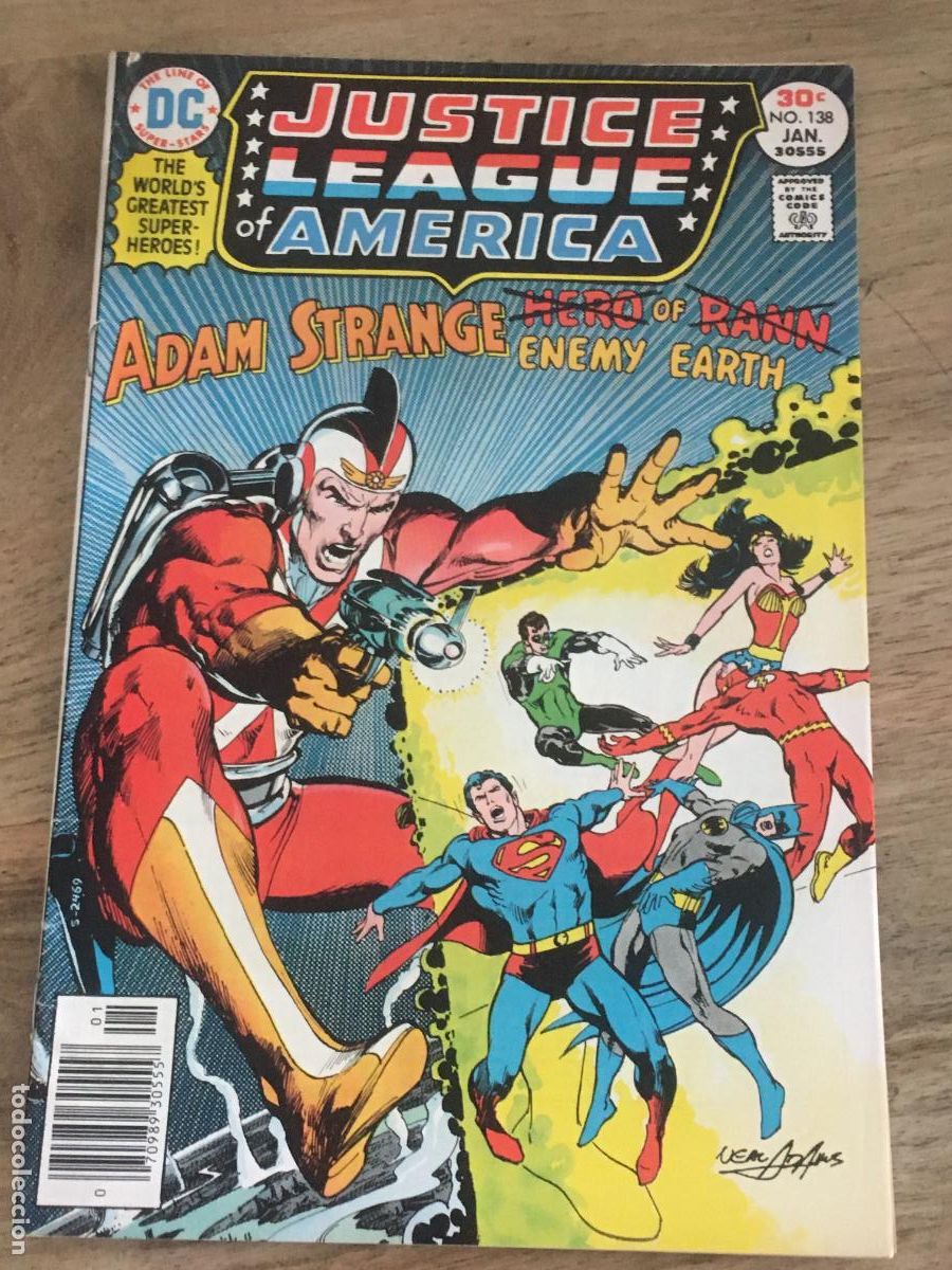 C&oacute;mics: justice league of america batman superman comic USA 1977