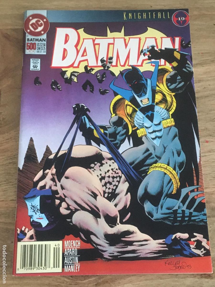C&oacute;mics: batman knightfall comic USA 1993