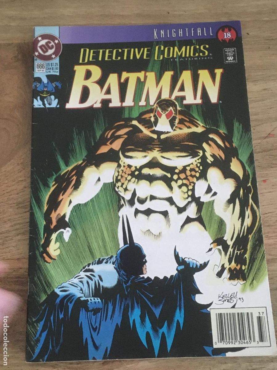 C&oacute;mics: batman knightfall comic USA 1993