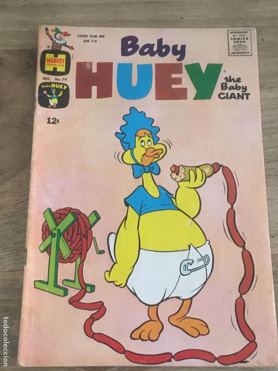 C&oacute;mics: baby huey the baby giant comic USA 1967