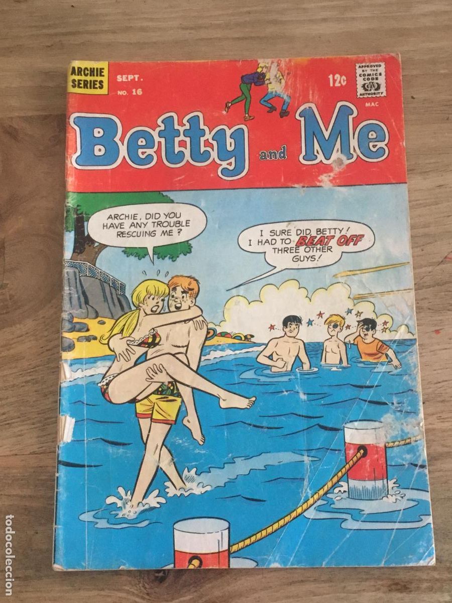 C&oacute;mics: betty and me comic USA 1968