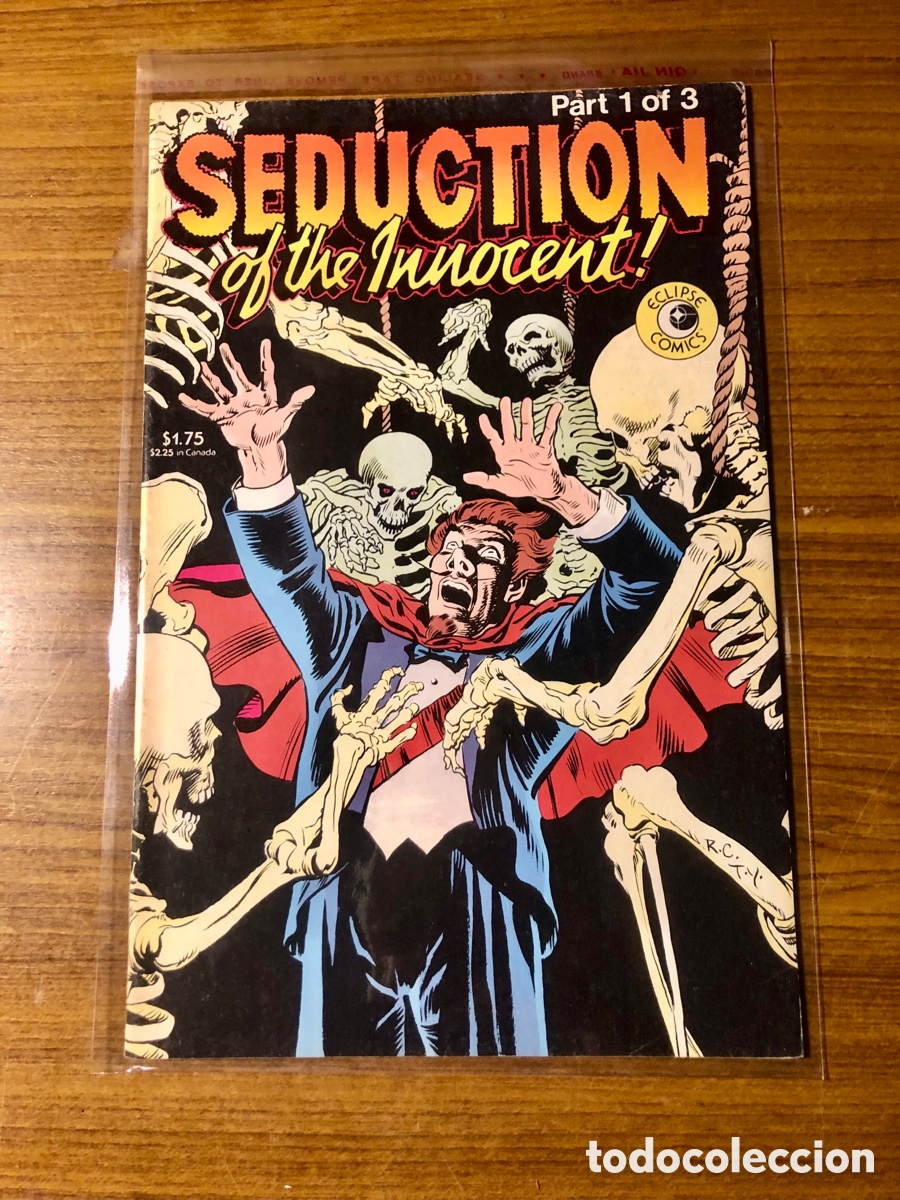 C&oacute;mics: SEDUCTION OF THE INNOCENT,PARTE 1 OF 3,(ECLIPSE C&Oacute;MICS)